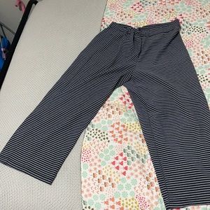 Madewell wide legged cropped pant